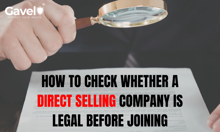 How to check legal direct selling company and MLM company before joining