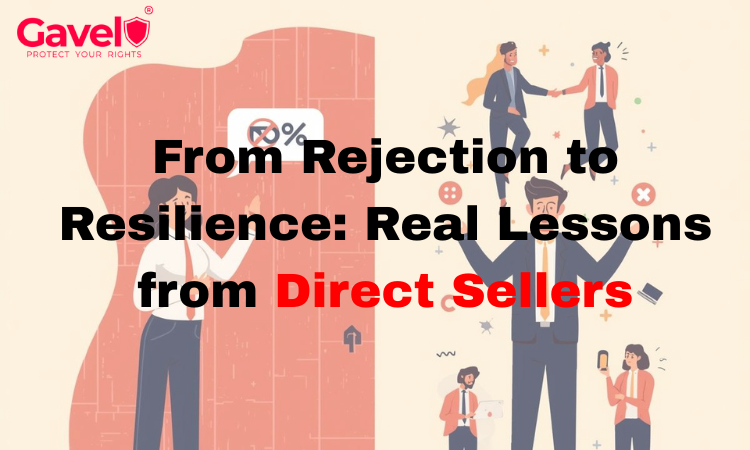 professional in a direct selling company overcoming rejection and building resilience in MLM business