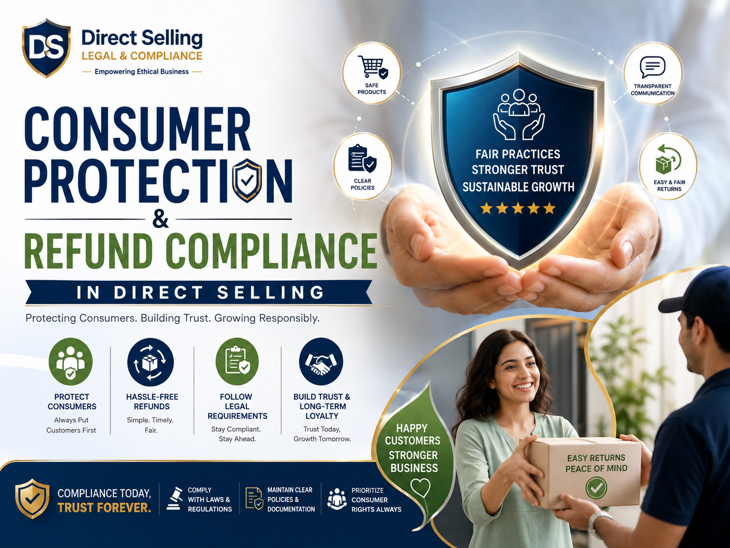Consumer protection and refund compliance checklist for direct selling businesses in India
